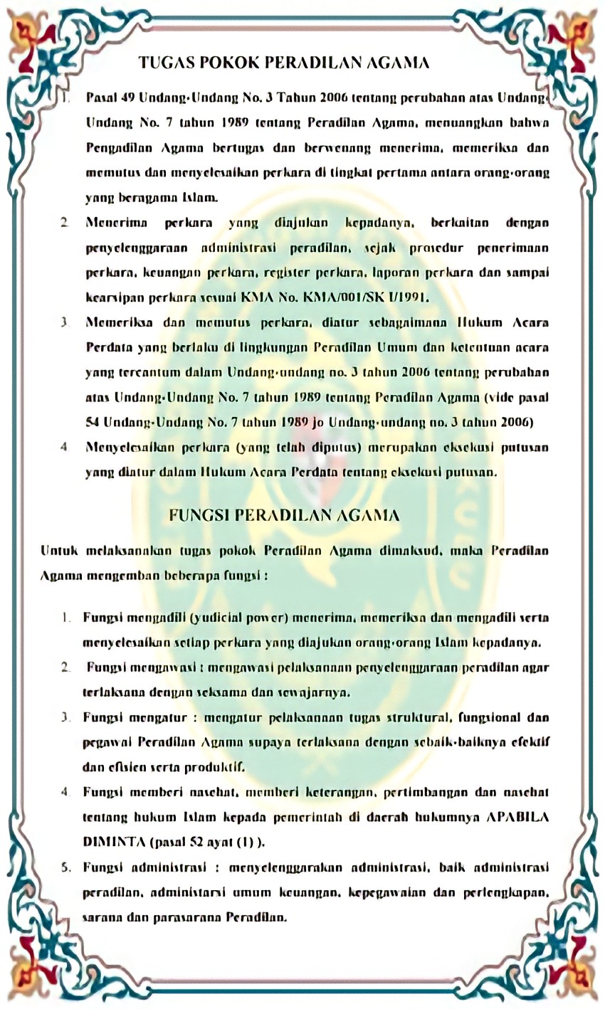 Tugas dan Fungsi